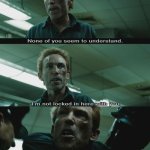Rorschach locked in Watchmen movie
