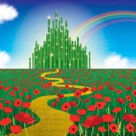 9x6 Printable Wizard of Oz Backdrop, Instant Download, Wizard of