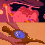 Cosmic lamp size aladdin