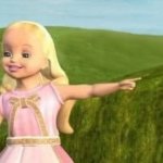 Doll pointing bitch circus that way