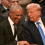 Obama and trump