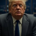 dementia don Trump wild-eyed, disheveled, MAGA Epstein