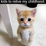 Only on August 13th and onwards | how yt sees me after i watch a video for kids to relive my childhood: | image tagged in memes,cute cat,funny,yt,august,we're all doomed | made w/ Imgflip meme maker