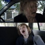 Kid yelling