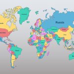 world map