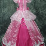 Adult Pink Cinderella Cosplay Costume Women Cinderella Fantasy P