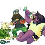 deltarune sleepover