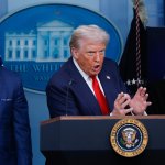 Two batsh*t criminals and a co-conspirator. Hegseth, Trump,Bondi meme