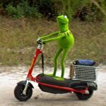 Kermit scooter reverse