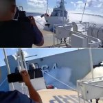 Suddenly, warship