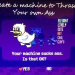 Thrash machine