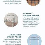 Foldable Walker For Adults