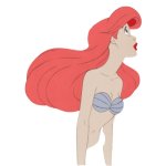 ariel no tail