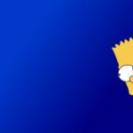 Bart Simpson Peeking
