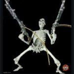 Skeleton with guns