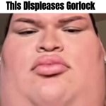 Displeased meme