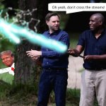 David Lammy fishing with J D Vance
