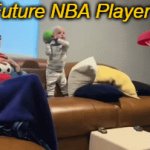 THE cutest video I've seen all day! | Future NBA Player? | image tagged in gifs,great father,adulting,future,basketball star,wholesome | made w/ Imgflip video-to-gif maker