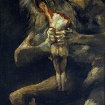 Saturn eating his boy