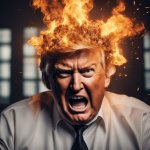 Trump's brain is visibly shrinking, so an idea can be dangerous.