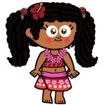 Nisa Pualikao (Little Hawaiian Princess)