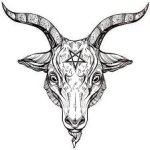 Baphomet goat