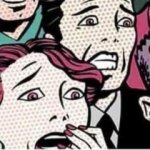 Panicking crowd