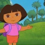 Dora procurando seus pais