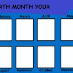 your birth month your blank