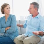 Middle Aged Couple Arguing