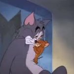 Tom & Jerry Shaking GIF Template