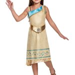 Amazon.com: Pocahontas Deluxe Costume, Brown, Medium (3T-4T ...