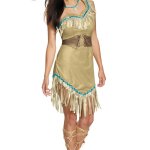 Womens Deluxe Pocahontas Costume