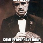 Godfather respect