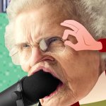 grandma mic template