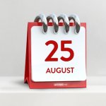 25th August template