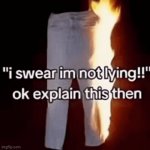 Pants on fire | image tagged in gifs,memes,funny,funny memes l | made w/ Imgflip video-to-gif maker