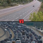 traffic vs none