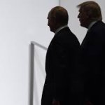 putin trump silhouettes