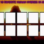 top 10 favorite human hybrids in media