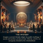 Ancient Greek mystery religions, a blend of public myth & privat