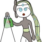 Meloetta sprays a repel at you (Colored Version)