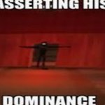 Seek is asserting his dominance template
