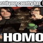 Repost if your country has MCR meme