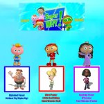 Super Why cast meme (Jimmy Neutron style) | image tagged in super why recast | made w/ Imgflip meme maker