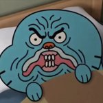Angry gumball meme