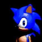 sonic staring