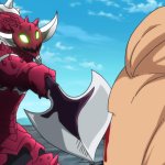 Escanor tanks Galad
