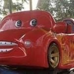Cursed lightning mcqueen meme