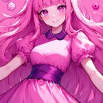 Princess Bubblegum - Anime Style